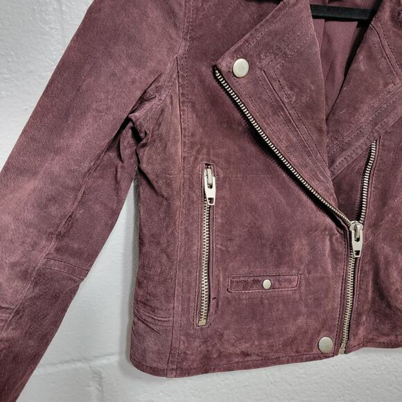 SL-8 Suede Moto Jacket XS - Picture 7 of 13